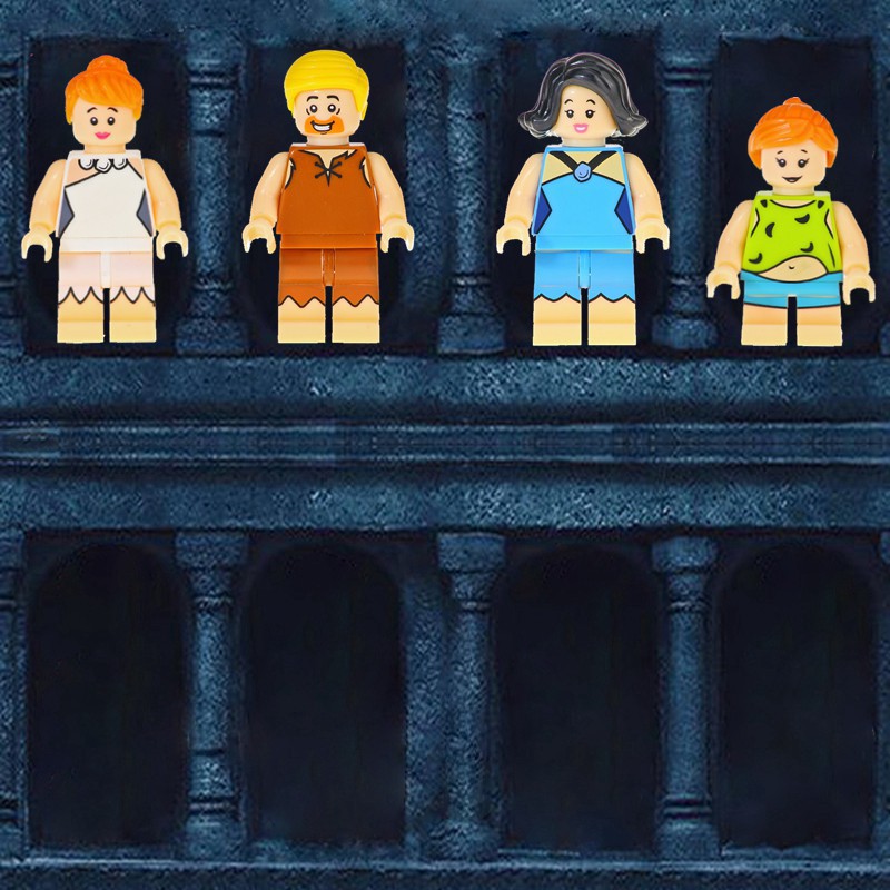 Đồ Chơi Lắp Ráp Nhân Vật Hoạt Hình anime Có Chân Làm Quà Tặng Sinh Nhật Cho Bé