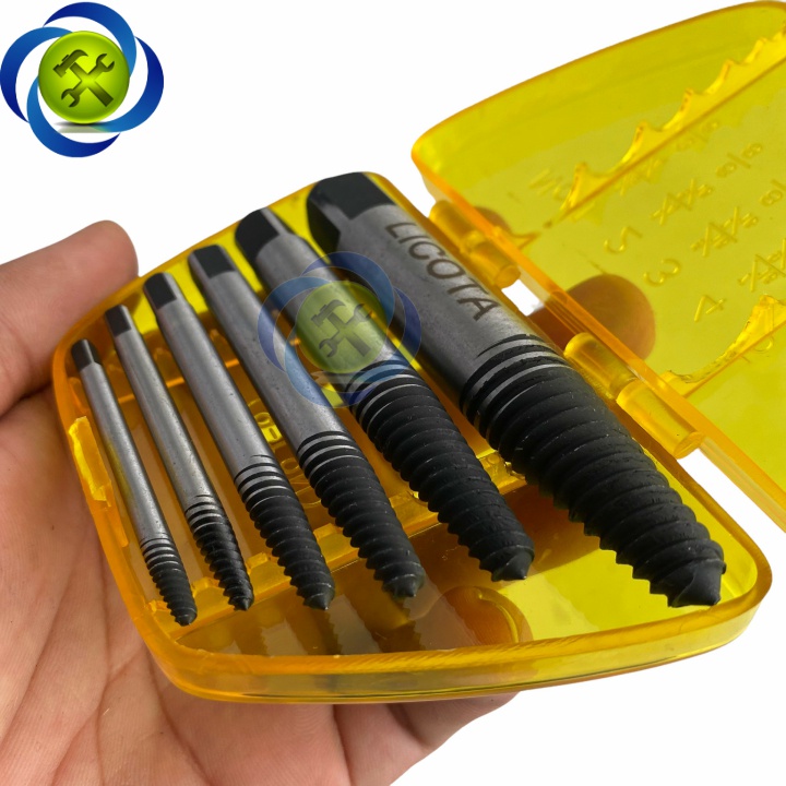 Tháo ốc gãy Licota TAP-50004 6 chi tiết 3mm-25mm