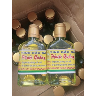 Combo 2 lọ tinh dầu sả Phước quảng bôi cho bé chống muỗi