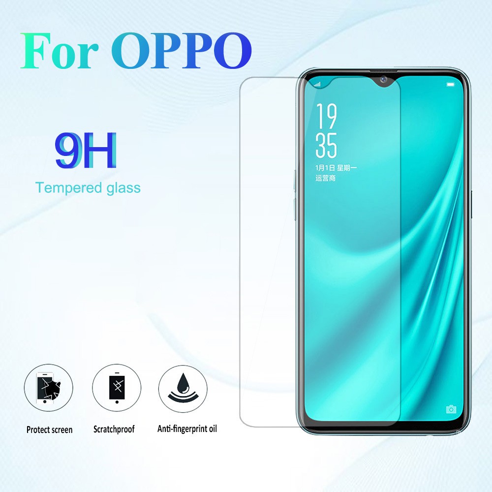 Kính cường lực trong suốt bảo vệ cho Temperd Glass OPPO F11 F9 F7 Youth R17 Pro R9s Plus Clear screen protector