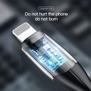  Cáp Iphone Baseus Cho Đèn Led 2.4A Dài 1m