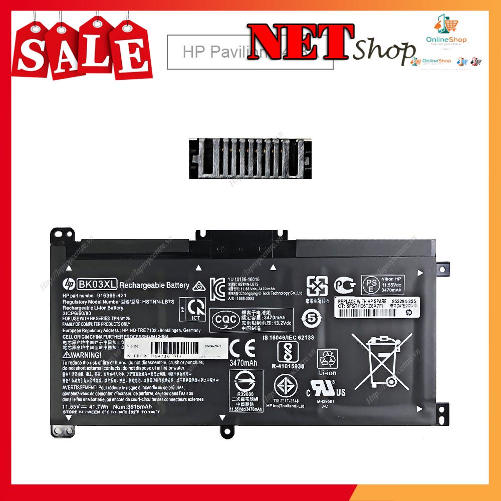 💖 Pin laptop HP Pavilion 14-BA