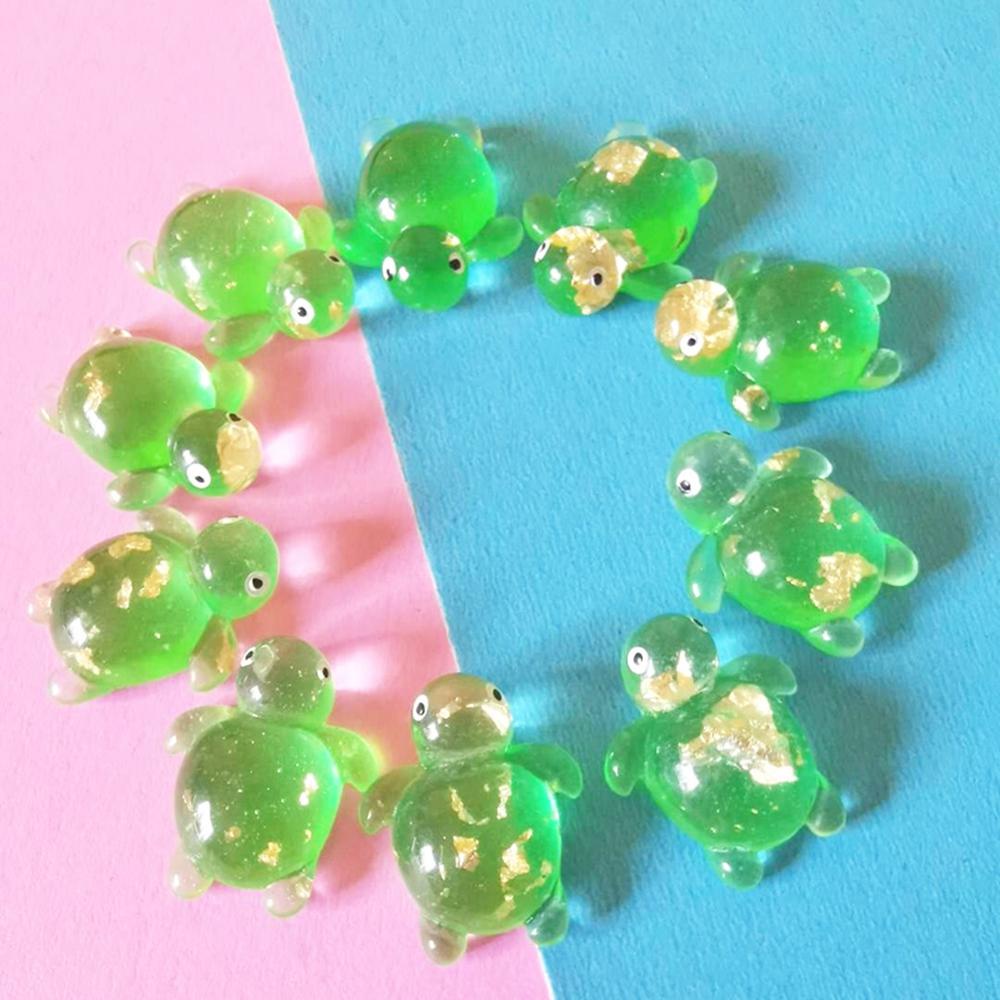 Set 10 TượNg Ếch Xanh Trang Trí ChậU Cây CảNh