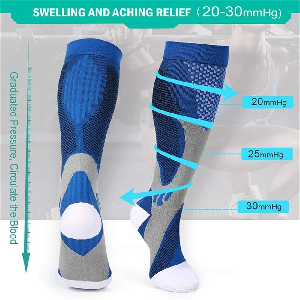 Vớ nén Barry dành cho nam chất liệu nylon nhanh khô thích hợp chơi thể thao hoạt động ngoài trời