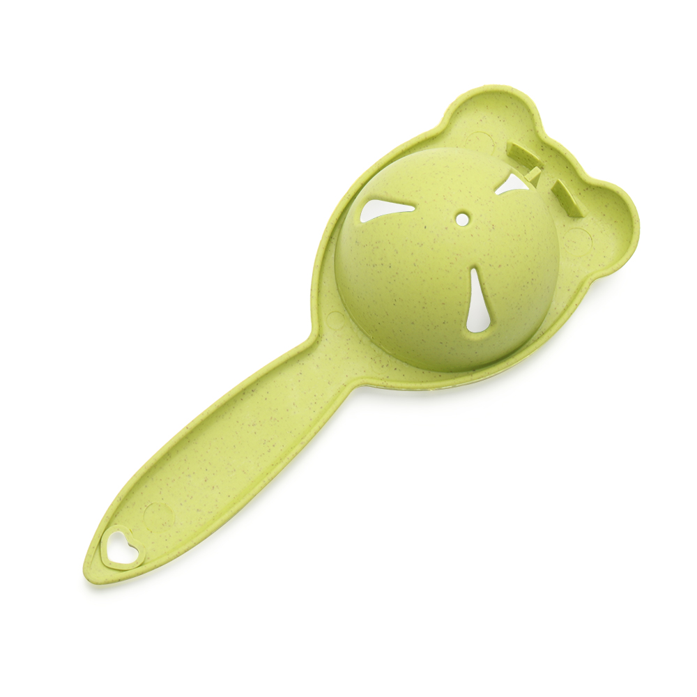 Dụng Cụ Tách Lòng Trắng Trứng Gà Hoạt Hình Bằng Sợi Lúa Mì Thân Thiện Với Môi Trường Đa Màu Sắc Cho Nhà Bếp Gia Đình