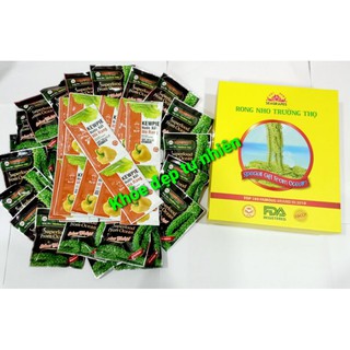 Rong nho trường thọ (1 hộp 20 gói tặng 20 gói sốt hoặc 2 chai sốt mè rang)