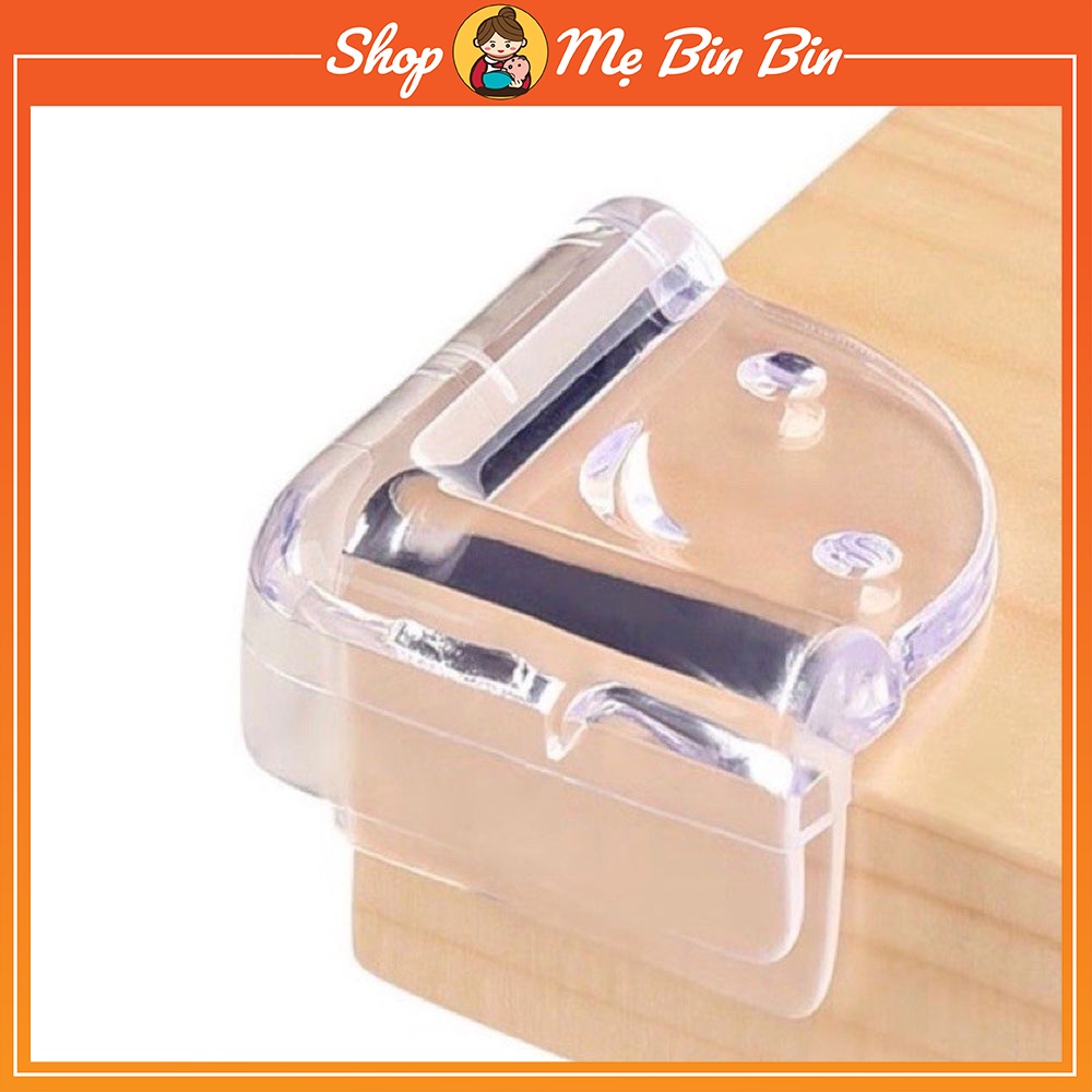 Miếng bọc góc bàn cạnh bàn bằng silicon mềm dẻo an toàn cho bé