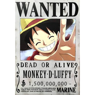 Giảm ₫24,000] Bộ 10 Tấm Poster Truy Nã One Piece Full Băng Mũ Rơm Với Mức Truy  Nã Mới Nhất, Chất Liệu Giấy Bìa Dày, Kích Thước A4 - Tháng 3/2023 - Beecost