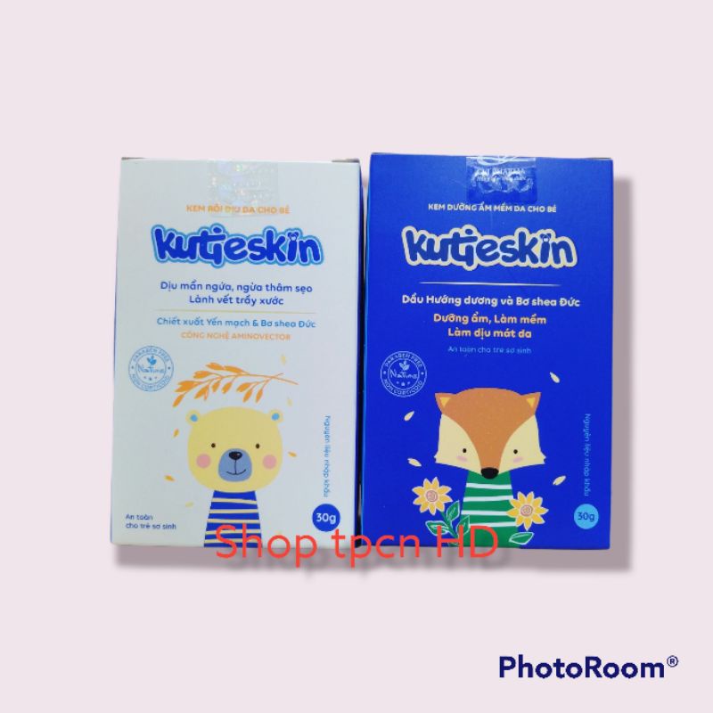 KUTIESKIN -dưỡng ẩm, dịu mẩn ngứa cho bé, an toàn cho cả trẻ sơ sinh