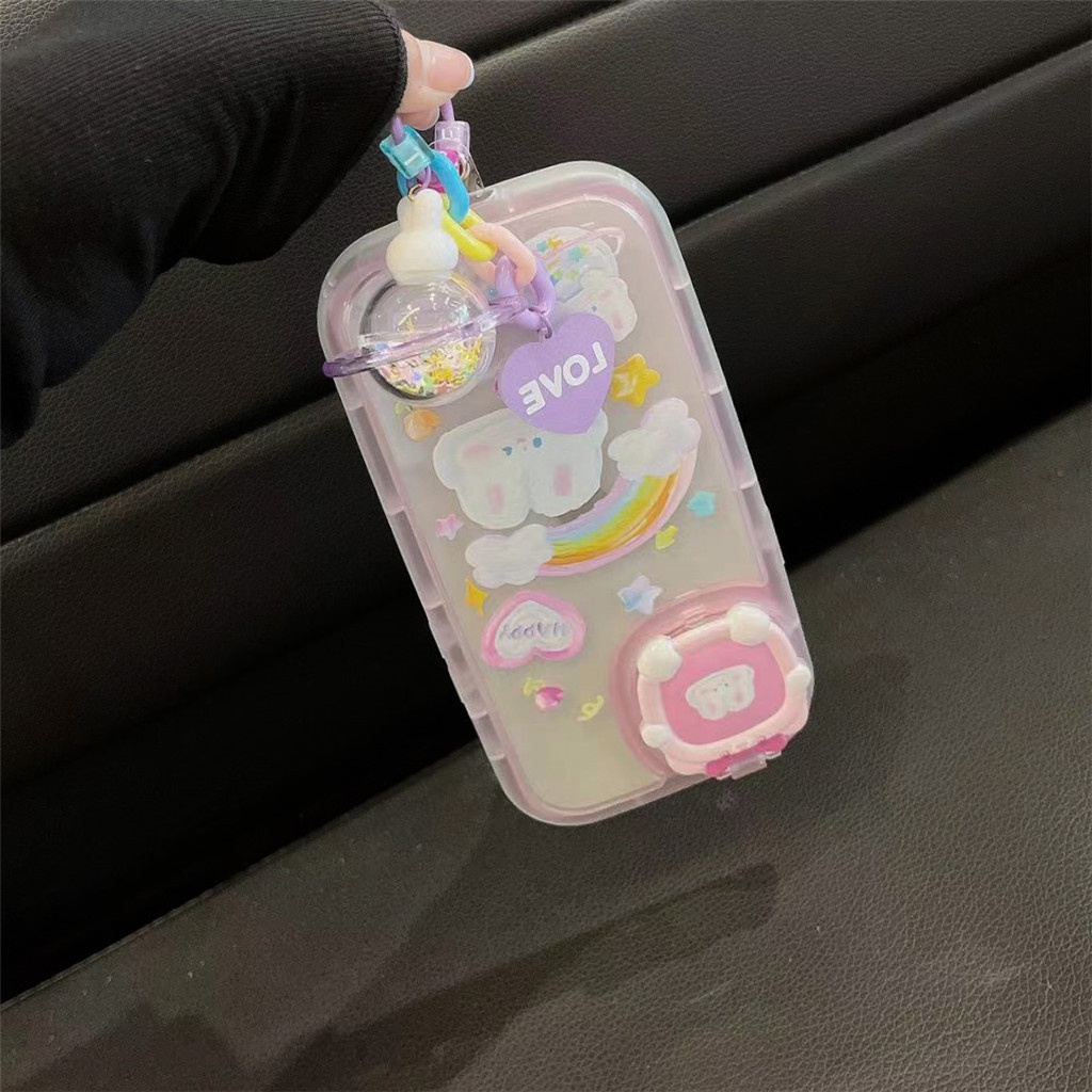 Ốp Điện Thoại TPU Mềm Tích Hợp Gương Trang Điểm Cho iphone Case 13 Pro Max 12 Pro Max