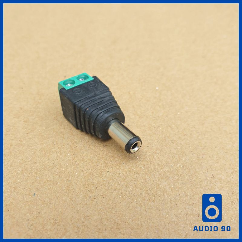 Jack DC 5.5mm có cọc bắt dây điện