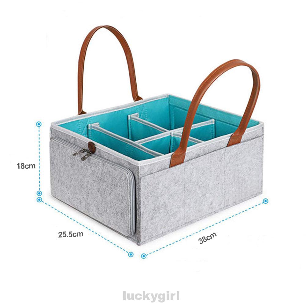 Detachable Cleaning Foldable Handheld Large Capacity Diaper Storage Bag