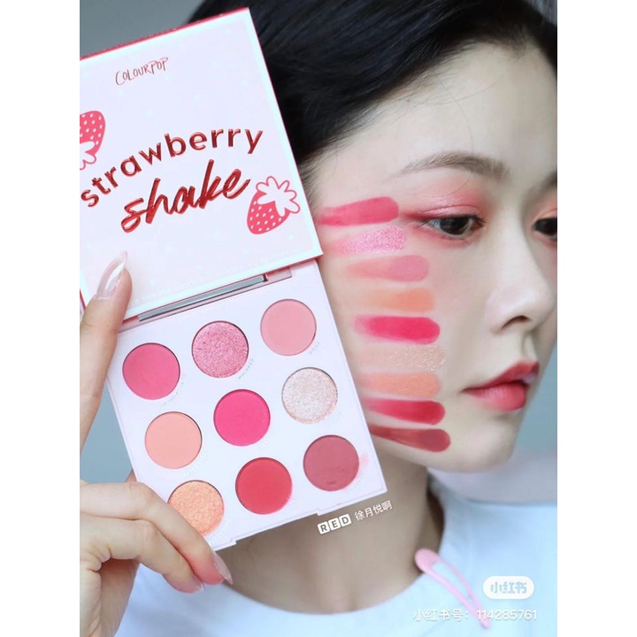 Bảng Phấn Mắt Colourpop Strawberry Shake Palette