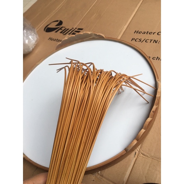 Set 10 Nan lồng choè  than uốn sẵn vai, trúc già đã được xử lý