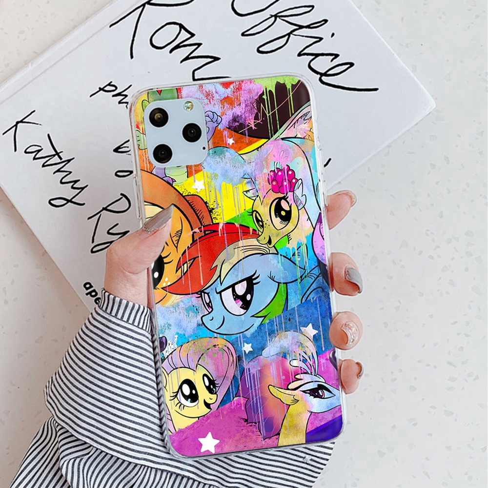 Ốp Điện Thoại Mềm Trong Suốt Hình My Little Pony Tt148 Cho Iphone 12 Mini 11 Pro Max