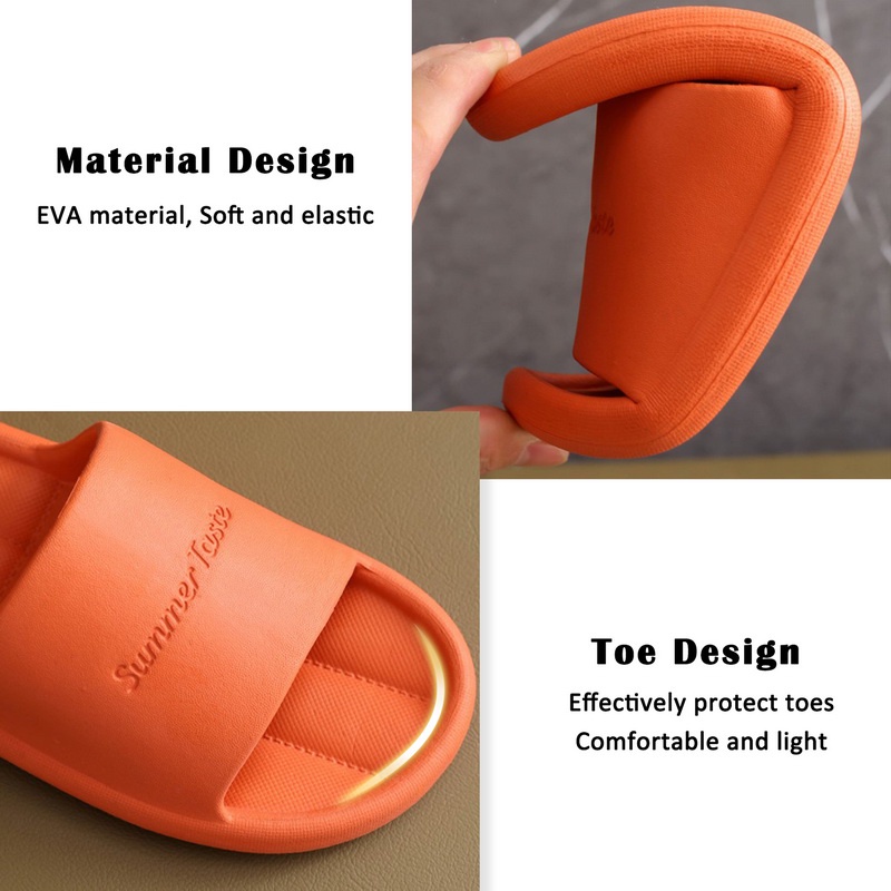 Dép Đế Mềm Chống Trượt Thời Trang Mùa Hè Cho Cặp Đôi
