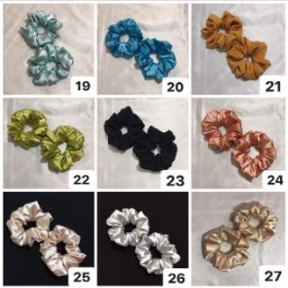 Combo 10 Đồ Cột Tóc Scrunchies