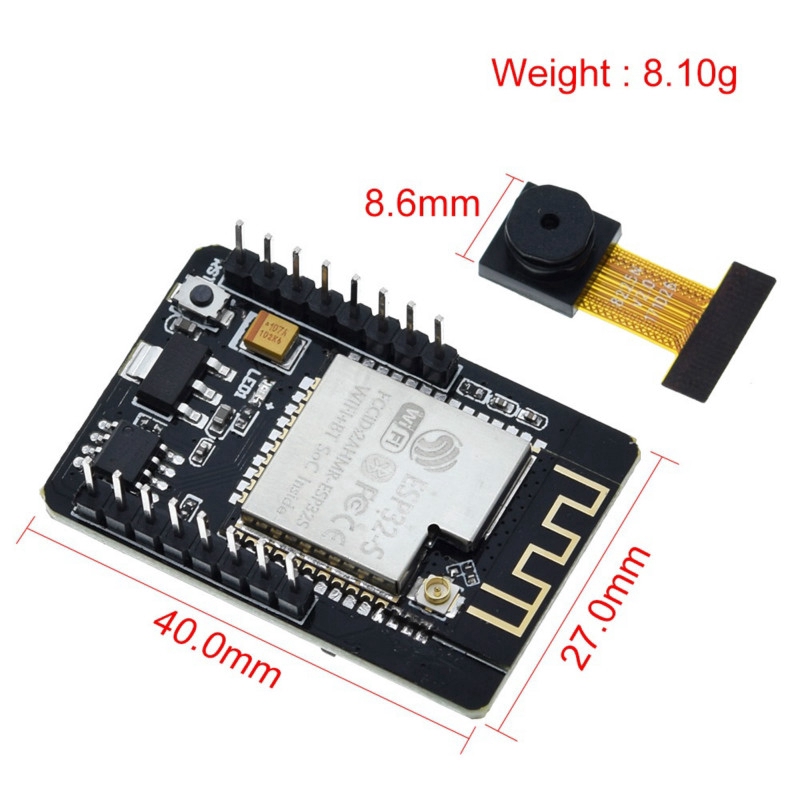 Bảng Mạch Mô-đun ESP32-CAM Phát Triển Máy Ảnh OV2640 2MP Bluetooth + Wifi Cho Arduino