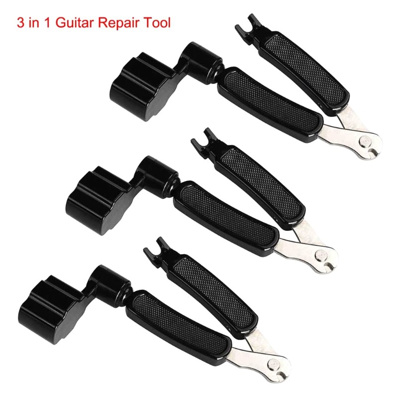 Dụng Cụ Cắt Dây Đàn Guitar 3 Trong 1 Tiện Dụng