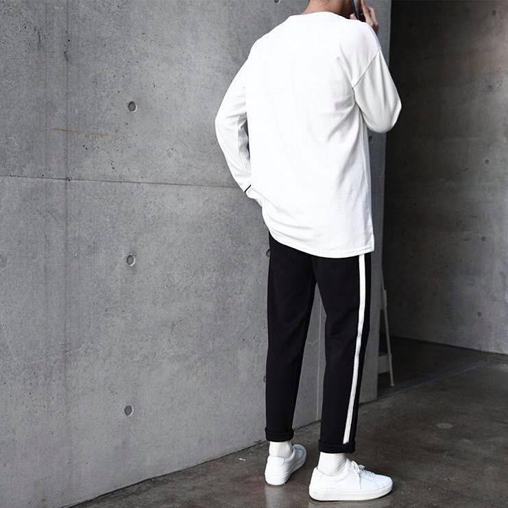 Quần 1 sọc suông quần thể thao form nam nữ Unisex - GIN STORE