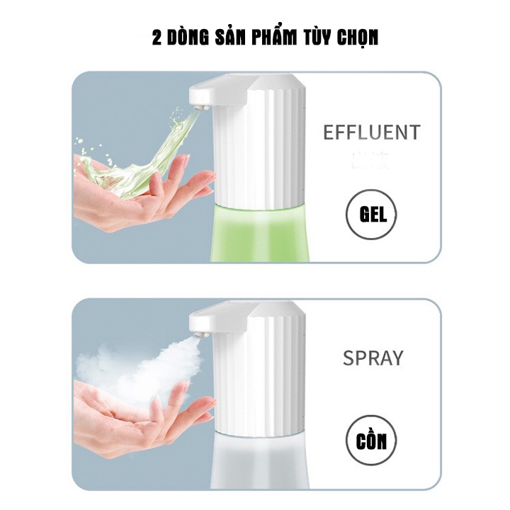 Bình xịt tự động cảm ứng để bàn