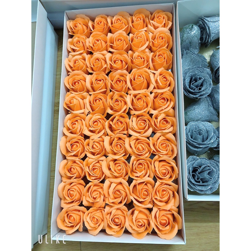 Đầu bông hồng sáp