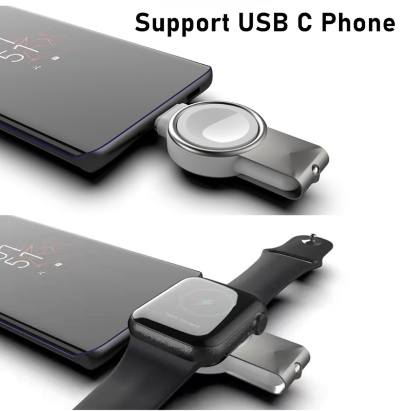 Đế sạc nhanh ko dây USB cho đ/hồ táo Series SE 1 6 3 5 4 2