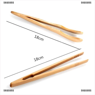 Kẹp gắp trà bằng gỗ tre dài 18cm tiện dụng