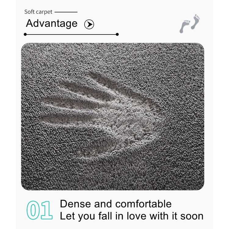 Thảm Chùi Chân Chống Trượt Thấm Hút Tốt