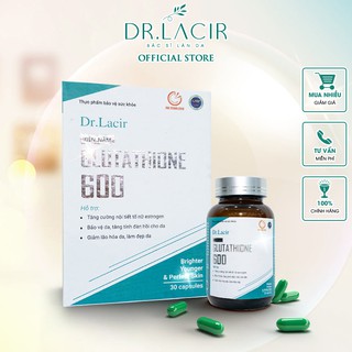 Viên uống trắng da ngừa nám dr.laicr glutathione 600 dr22 - ảnh sản phẩm 2