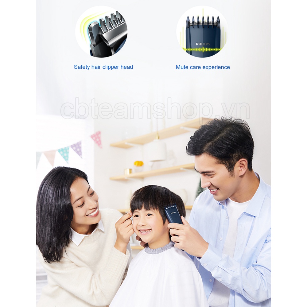 🎉giảm giá nóng🎉 Philips HC3688 Hệ Thống Tông Đơ Cắt Tóc Bằng Thép Không Gỉ Với Hệ Thống Cắt Dài 3-21mm