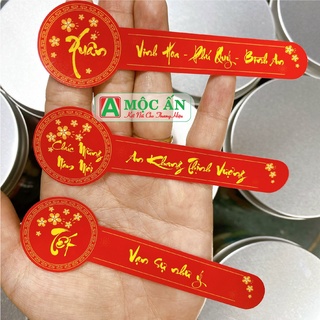 500 Tem Dán Niêm Phong - Năm Mới, Tết, Xuân - Mẫu ngẫu nhiên