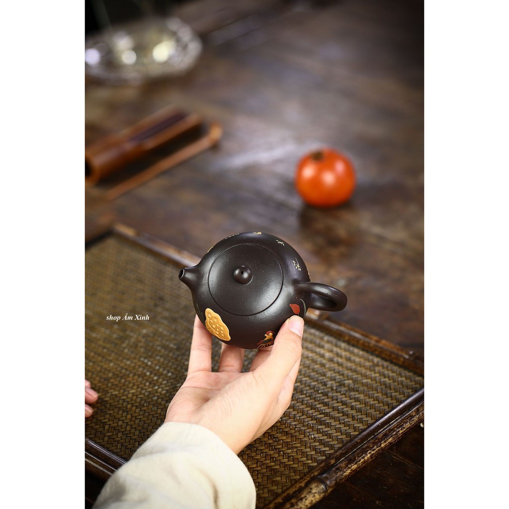 Ấm tử sa Nghi Hưng Tây Thi (Họa My Ca)