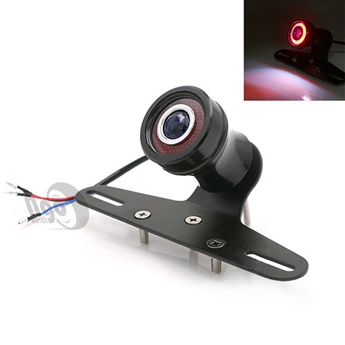 Đèn hậu nsdh05 - chất liệu nhôm ánh sáng led- phụ tùng đồ chơi moto