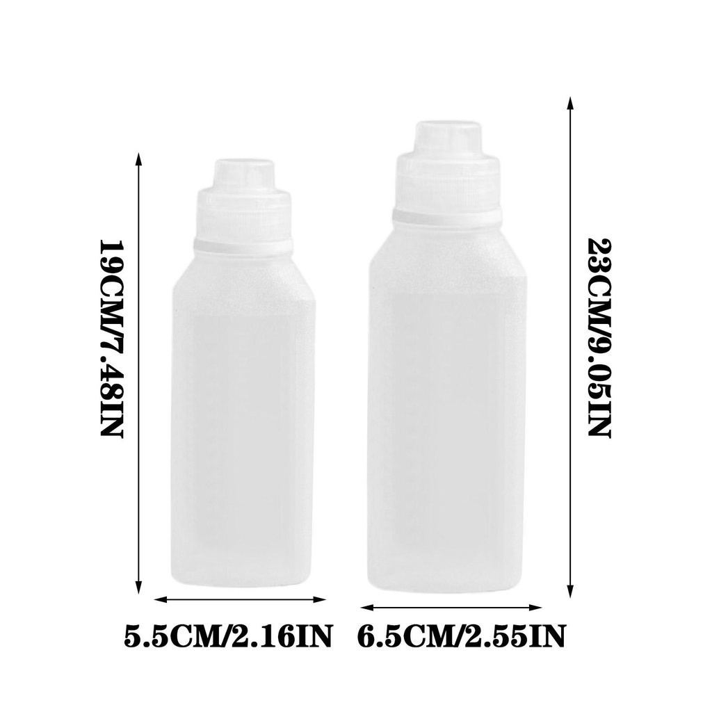 Chai Nhựa Rỗng 500ml / 300ml B6J4 Tự Động Đựng Dầu Tiện Dụng