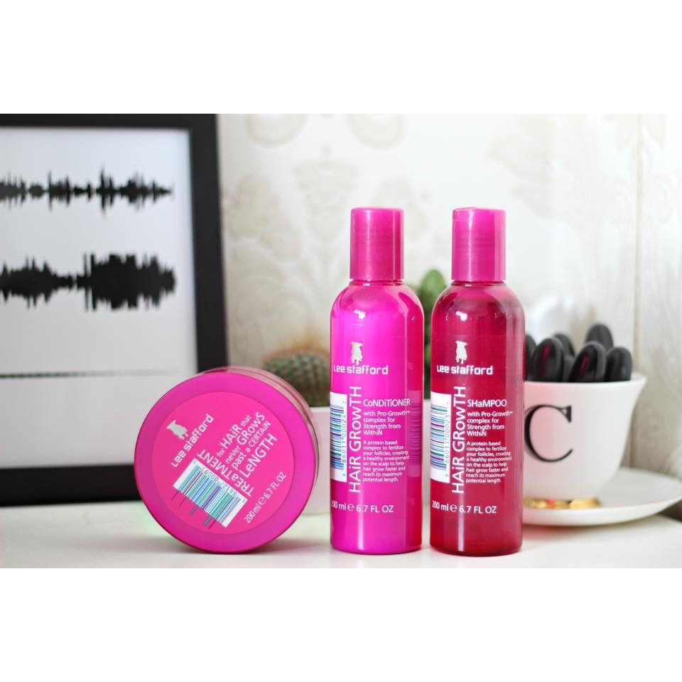 [TOP 1 SHOPEE] Bộ dầu gội xả hấp kích thích mọc tóc Lee Stafford Hair Growth (Bill Anh)