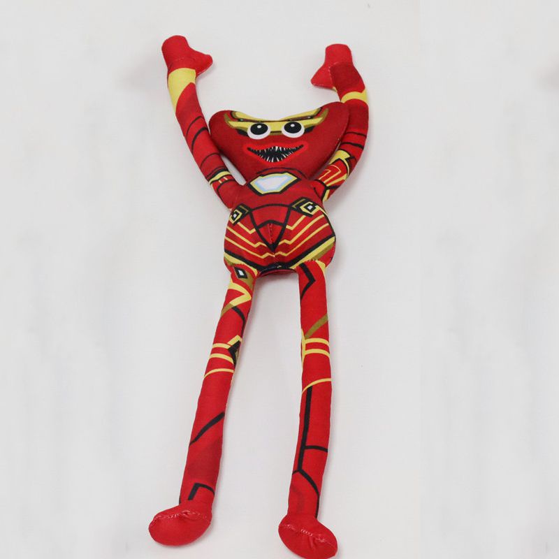55cm/21.6in Poppy Playtime Marvel Dress Up Poppy Plush Toy Soft Stuffed Doll Kid Gift