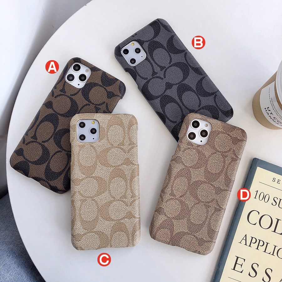 Ốp điện thoại cứng họa tiết Coach thích hợp cho Apple Iphone 14 13 12 11 Pro Max 12mini 2020 SE 7 I8 Plus X Xr Xs Max