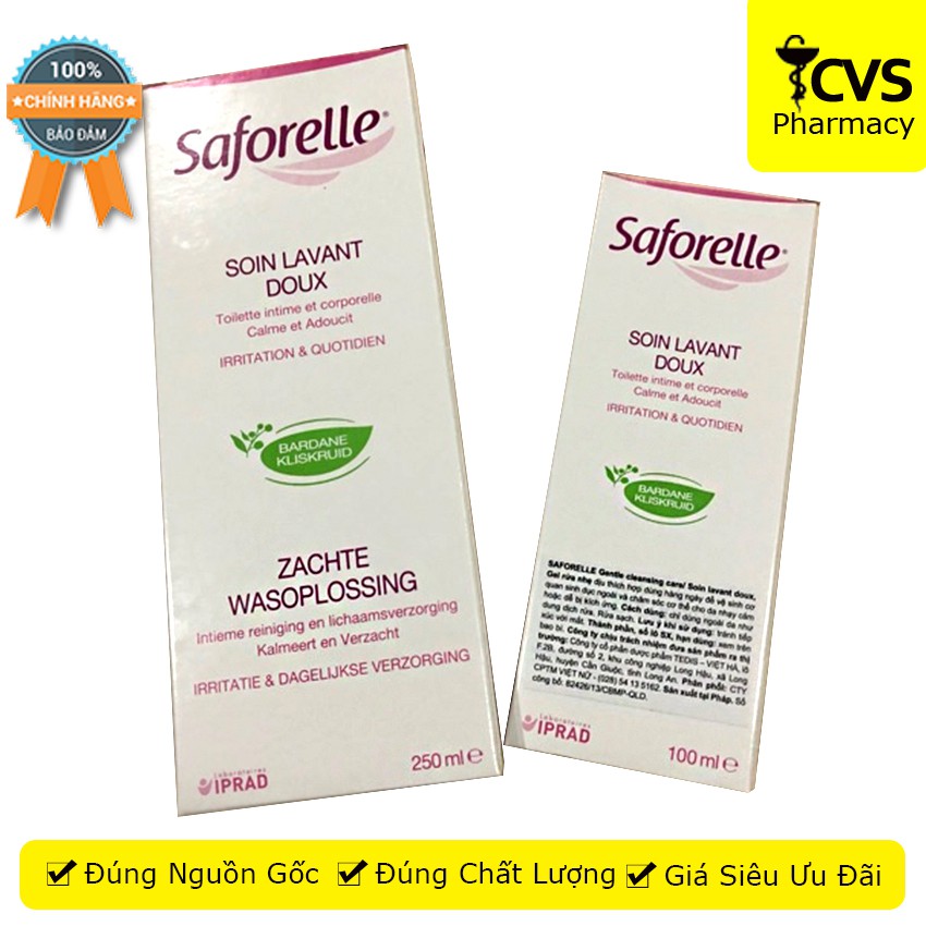 Dung dịch vệ sinh phụ nữ Saforelle - cvspharmacy