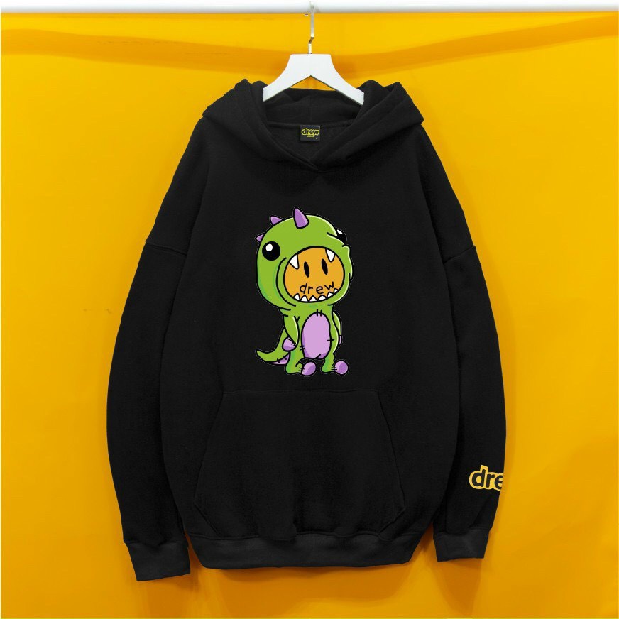 Áo Nỉ HOODIE Drew Khủng Long Nam Nữ, Form RỘNG CHUẨN Xu Hướng, nỉ bông Cao Cấp Unisex - KKIM Style | BigBuy360 - bigbuy360.vn