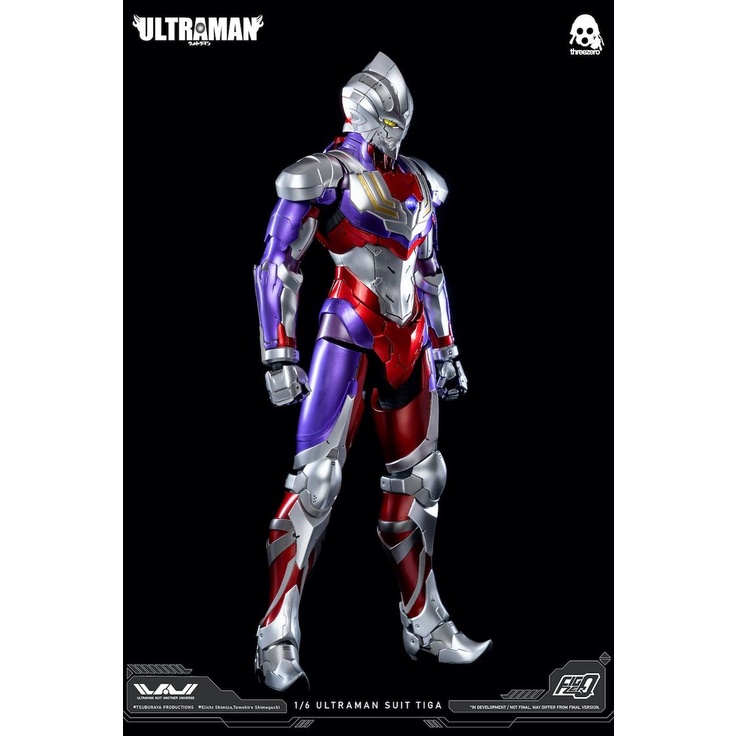 Mô Hình THREEZERO ULTRAMAN SUIT TIGA Action Figure Đồ Chơi Sưu Tập Cao Cấp