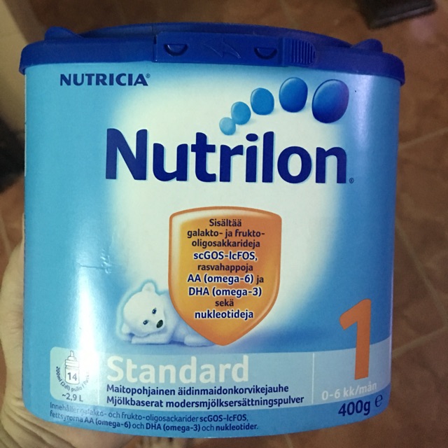 Thanh lý sữa Nutrilon 1,400g - xách tay Phần Lan