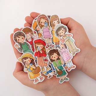 Sticker Cô gái