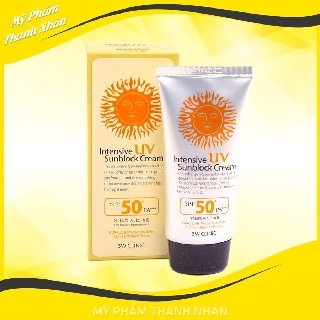 Kem chống nắng 3w Clinic Intensive UV Sunblock Cream SPF 50 Pa+++ 70ml