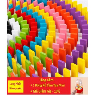 💖Giảm 10%💖 [Tối Đa 35K Đơn Từ 50K] - Đồ Chơi Thông Minh - Domino 120 thanh -Sáng Tạo