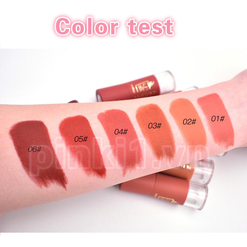 Son Lì Heng Fang 6 Màu Lì Mịn Như Nhung Xinh Xắn | BigBuy360 - bigbuy360.vn