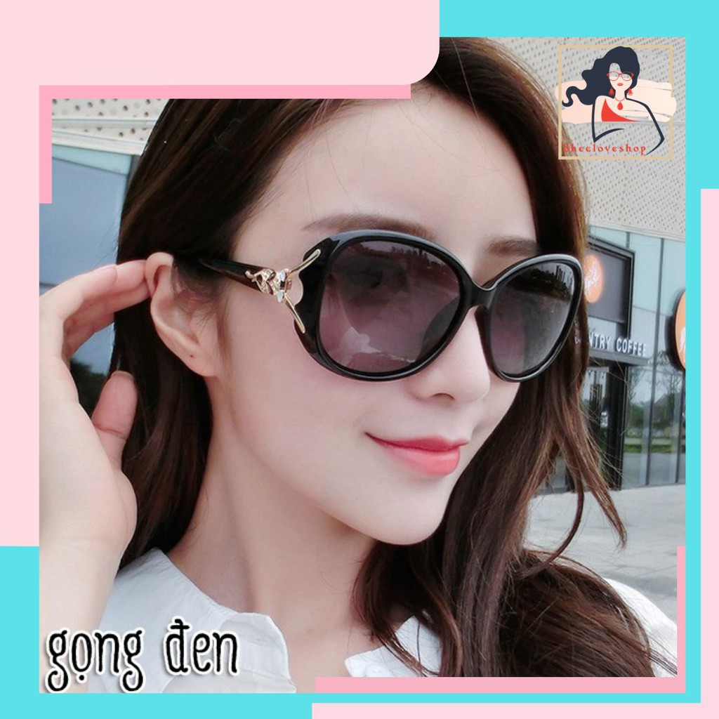 Kính nữ thời trang hồ ly vàng style Hàn Quốc K8832