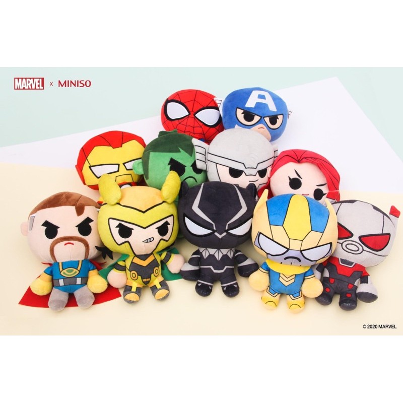 GẤU BÔNG MARVEL x MINISO