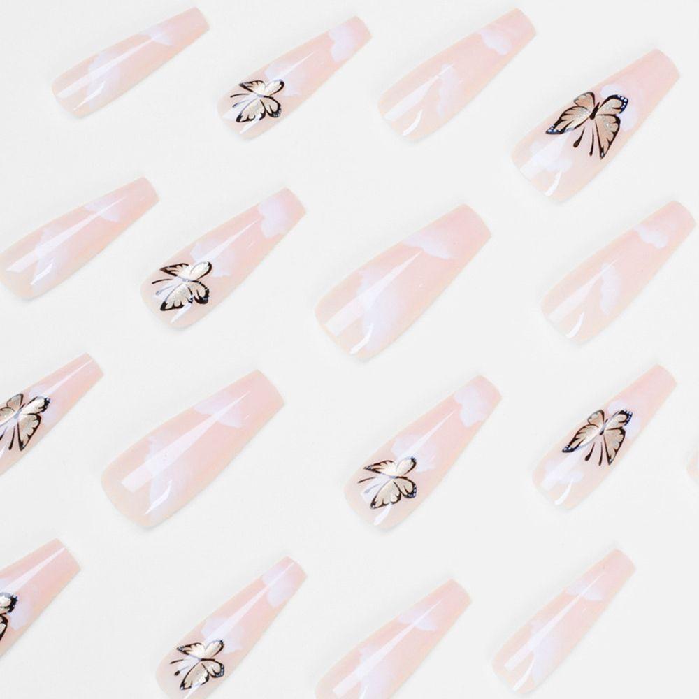 XIANTIN Bộ 24 Móng Tay Giả Che Phủ Toàn Diện