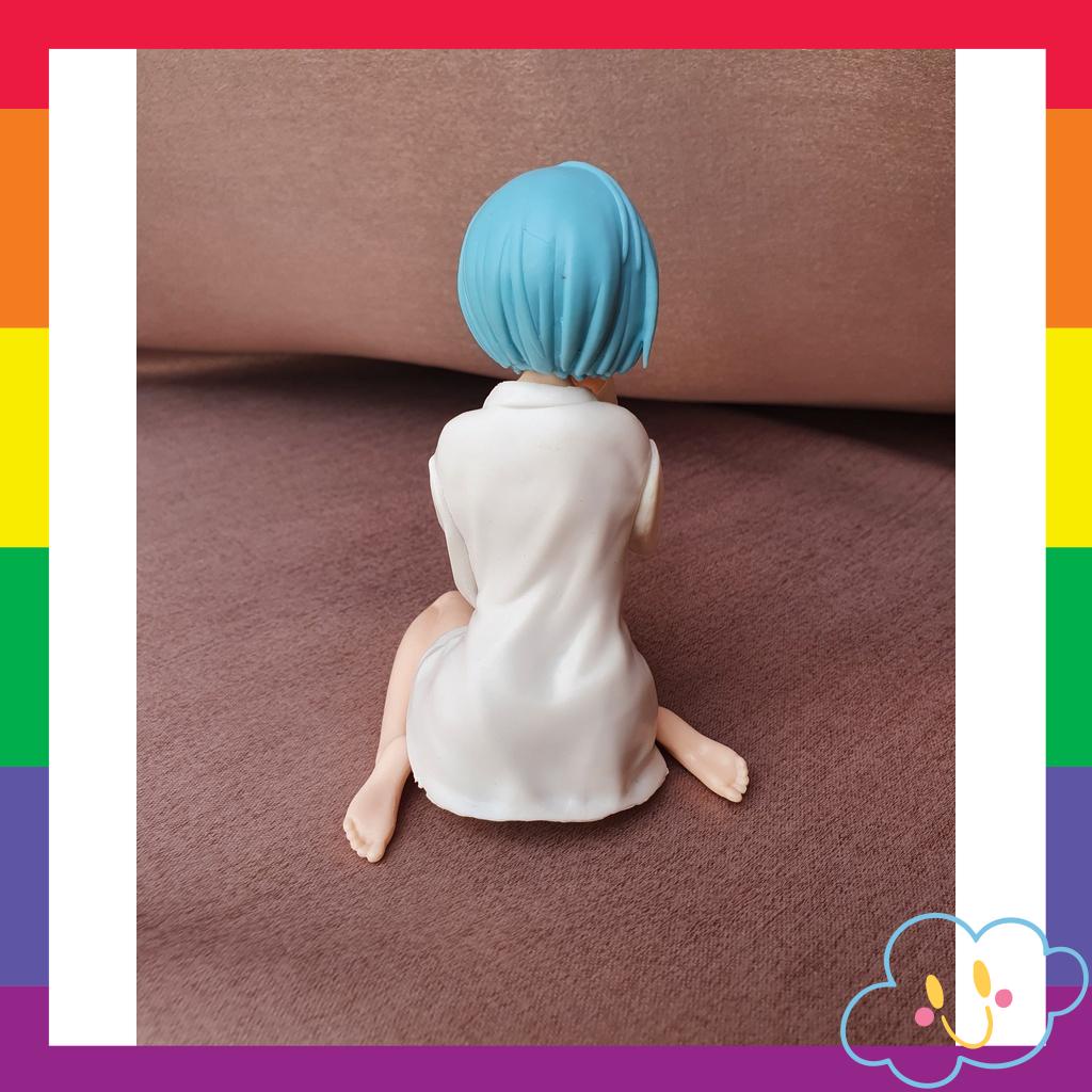 Mô Hình Rem Mặc Áo Sơ Mi Figure Re: Zero Mô Hình Không Hộp